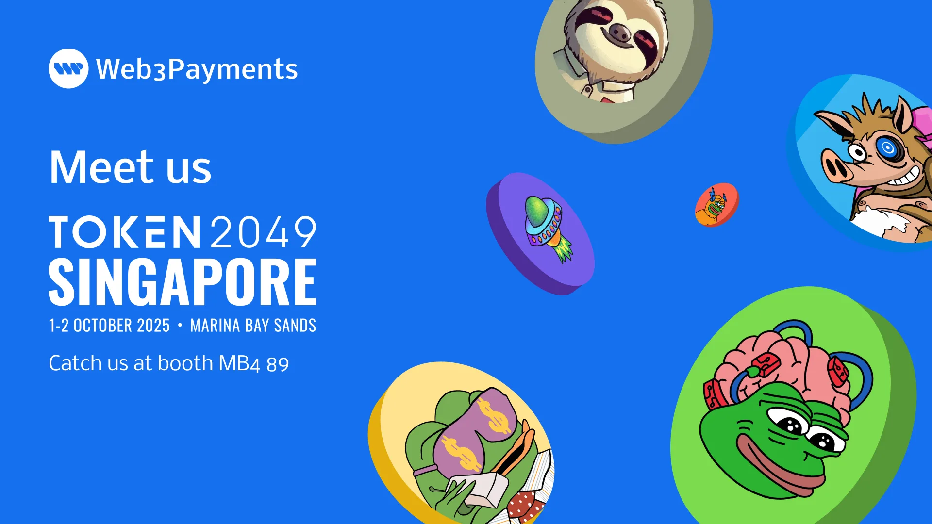 Web3Payments Heads to TOKEN2049 Singapore as a Silver Sponsor
